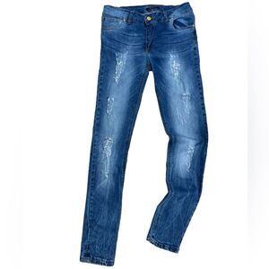 Klixs jeans mid rise skinny made in Italy size 32